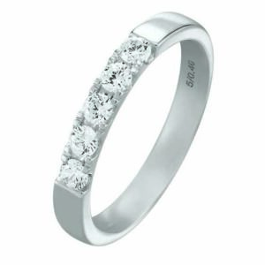 Alliance Glorea 5 diamants 0.4 Ct
