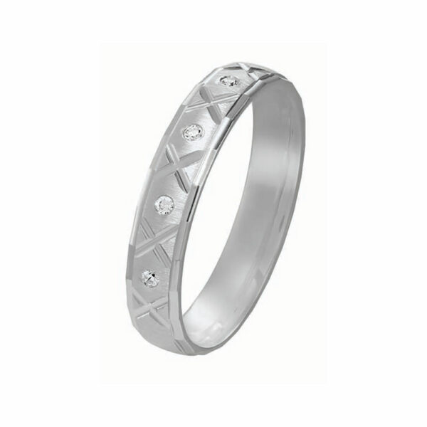 Alliance Quirina 4 diamants 0.03 Ct – Image 2