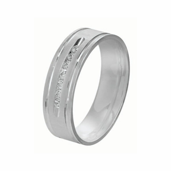 Alliance Rosa 7 diamants 0.14 Ct – Image 2