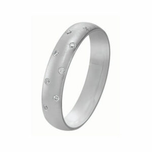 Alliance Rosa 8 diamants 0.05 Ct