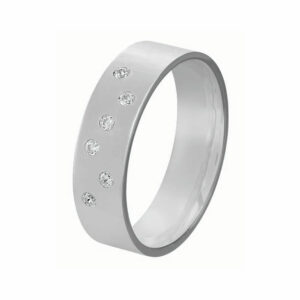 Alliance Rosa 6 diamants 0.12 Ct