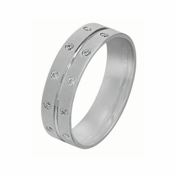 Alliance Rosa 10 diamants 0.15 Ct